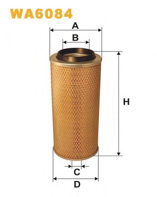 WIX FILTERS wa6084 -  Воздушный фильтр